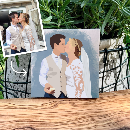 Persoonlijk tegeltje