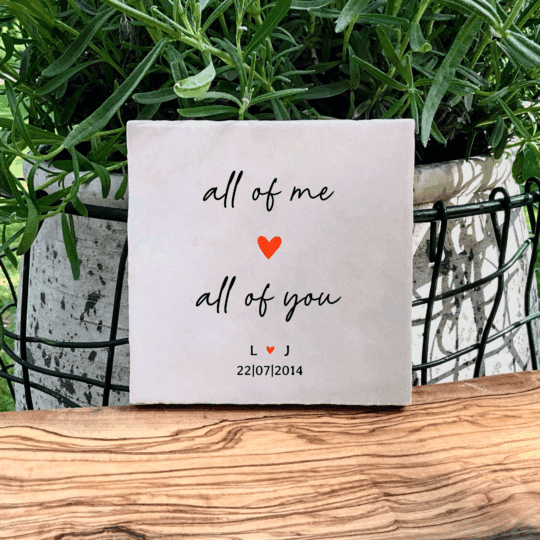 All of me loves all of you